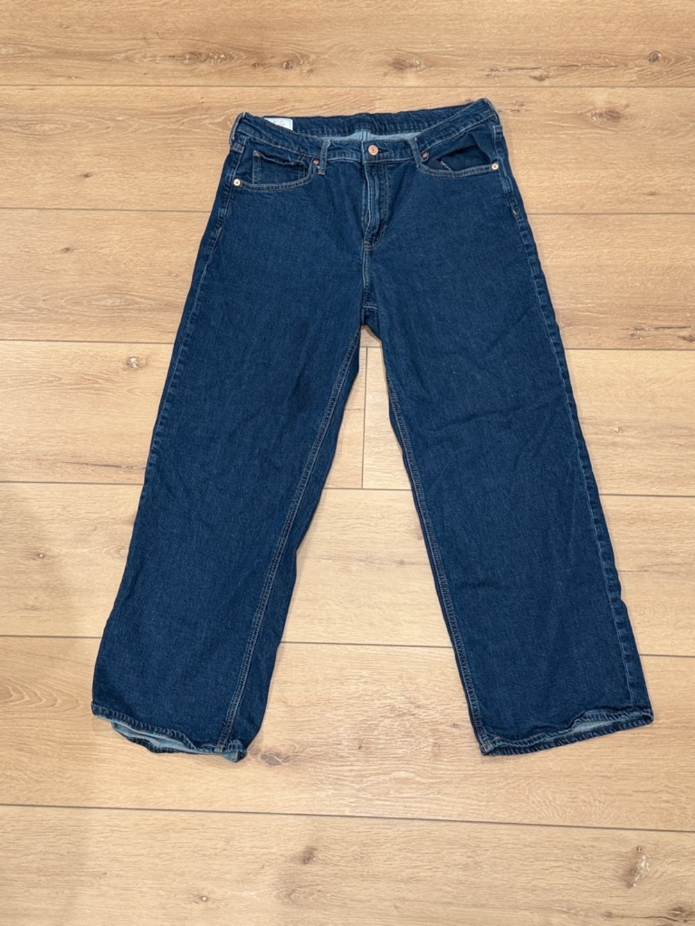 GAP Men's Dark Indigo Relaxed Jeans